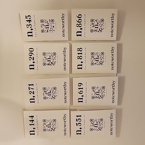Noteworthy perfume samples